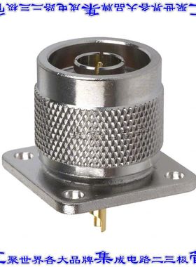 172118 同轴连接器N型插座公插针焊杯50欧姆面板安装