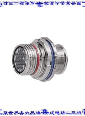 MD801-009-07M7-10PA 圆形连接器10POS插座公形引脚压接面板安装