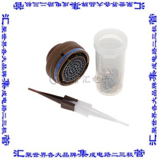 圆形连接器53POS插头母插口压接镀金自由悬挂 MS27473T18A53S