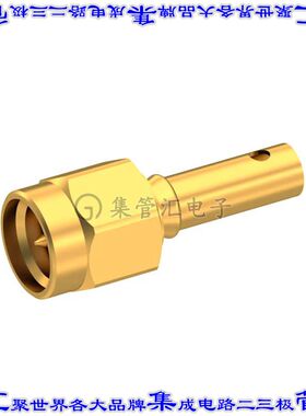 R125072080 同轴连接器SMA插头公引脚压接50欧姆自由悬挂