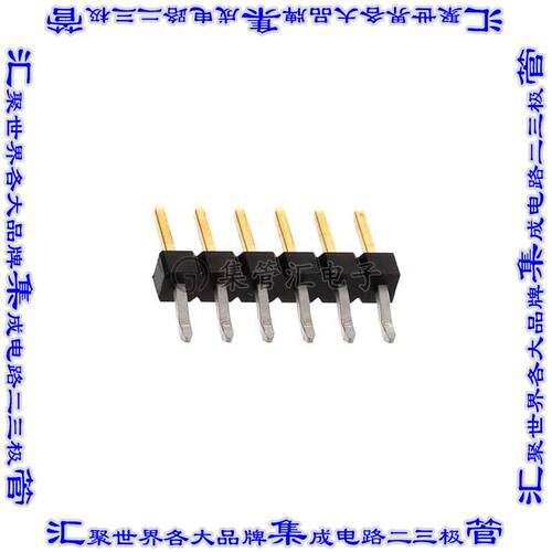 10112684-G03-06ULF 针座连接器6POS接头2mm公形插针表贴SMD镀金