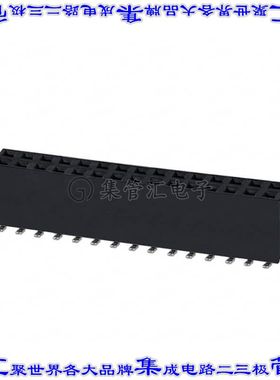 NPTC152KFMS-RC 针座连接器30POS插座2排2.54mm母形插口表贴SMD锡