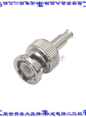 BAC836B-74 同轴连接器BNC插头公引脚压接50欧姆自由悬挂