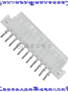 39291228 0039291228针座连接器22POS接头2排4.2mm公形插针通孔直