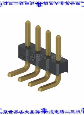 M22-2530405 针座连接器4POS可切割2mm公形插针通孔直角镀金