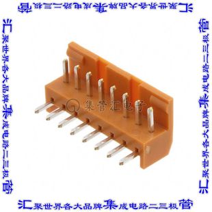 S3L2 针座连接器8POS接头2.5mm公形插针通孔直角锡