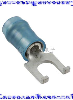 8-320862-1 连接器接插件CONN SPADE TERM 14-16AWG #8 BLU
