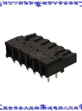 ELFB06230 端子块连接器6POS接头母型插口5.08mm黑色90DEG通孔