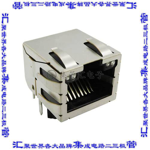SS-60300-101 接插件连接器MOD JACK HRZ 10G GRND W/LEDS