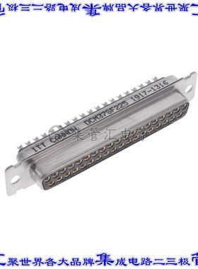 DCM37SF225 连接器37POS插座母插口2排D-Sub面板安装
