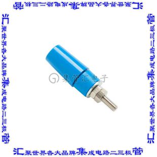 73098-6 接插件连接器4MM/MNT SAFE JACK/SHEATH PLG/BLU