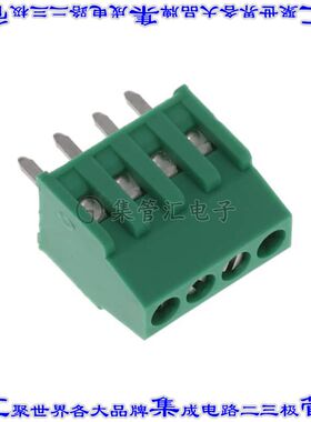 397730004 0397730004线对板连接器4POS接线端子2.54mm通孔水平带