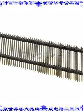 4-146509-0 连接器80POS针座间隔柱2排2.54mm通孔镀金