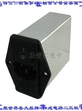 10EK3S 电源接入连接器3POS插座公插片模块IEC320-C14面板安装法