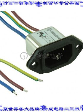 1-6609987-5 电源接入连接器3POS插座公型片状插脚IEC320-C14面板