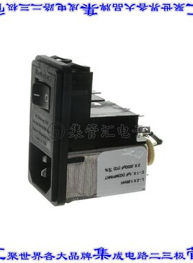 PE820203 电源接入连接器3POS插座公插片模块IEC320-C14面板安装