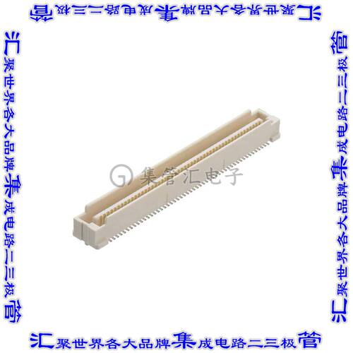 M58-3801042R 板对板连接器100POS插头中央触点带2排0.8mm表贴SMD
