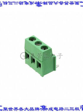 796748-3 线对板连接器3POS接线端子5mm通孔垂直带板