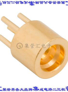 SMP-FS-SBPCT 同轴连接器SMP插孔公引脚焊接50欧姆通孔