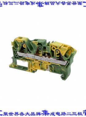 1SNK708151R0000 端子块连接器3POS接地地面8.0mm绿色黄色8-24AWG