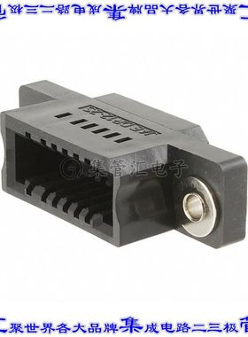 DR-12-2SC-F0R 矩形连接器外壳12POS插座2排2.54mm母形插口黑色面