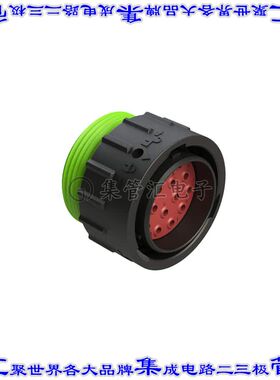 AHDP06-24-16PN-WTA 圆形连接器16POS插头外壳用于公插针黑色自由