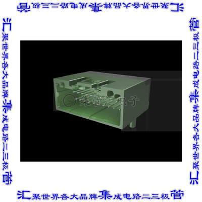 10168530-120KBLF 针座连接器20POS接头2排1.8mm公形插针通孔直角