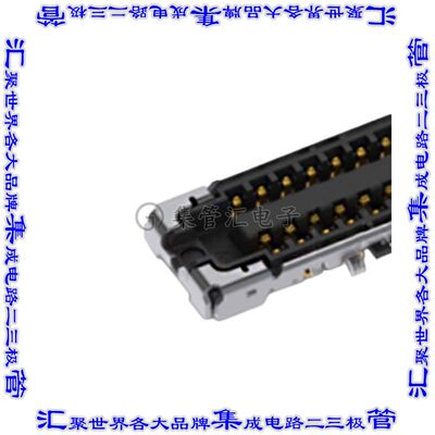 20865-030E-03 板对板连接器30POS插座中央带触点2排0.35mm表贴SM