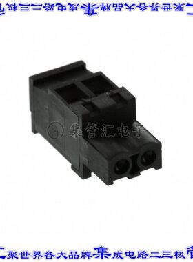 395332002 0395332002端子块连接器2POS插头母插口5.08mm黑色自由