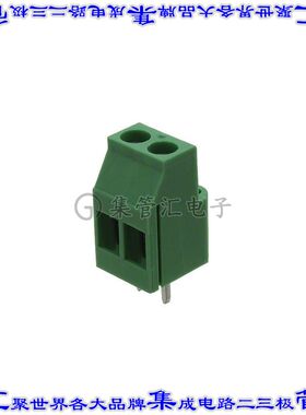 1714722 线对板连接器2POS接线端子5.08mm通孔水平带板