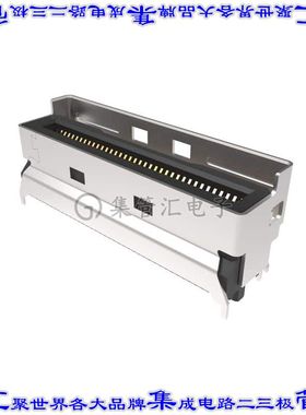 G97V22352HR 卡边缘连接器74POS母头2排0.6mm黑色镀金