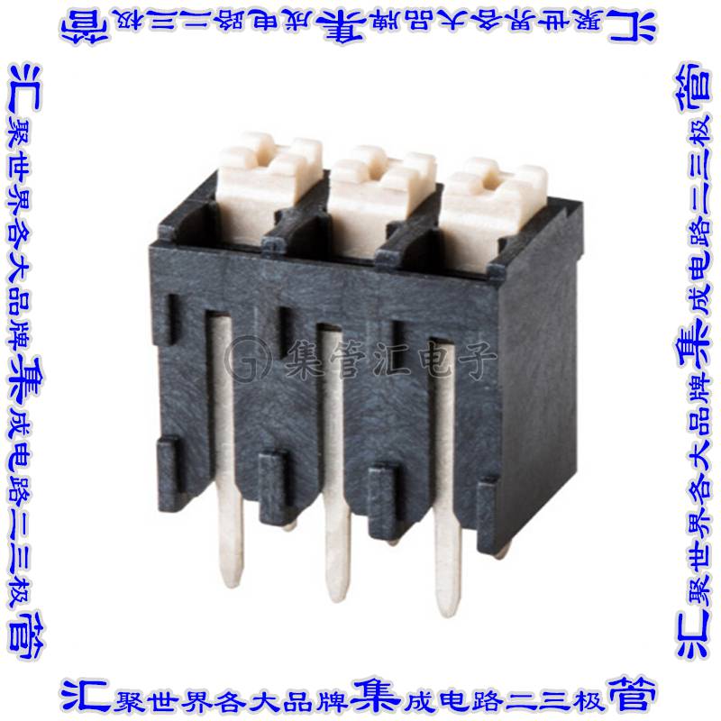 TBLH10V-381-03BK 线对板连接器3POS接线端子3.81mm通孔垂直带板