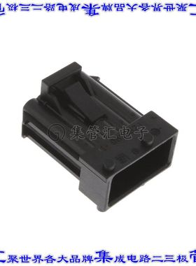 1-962352-1 矩形连接器外壳10POS插头2排5mm公形引脚黑色自由悬挂
