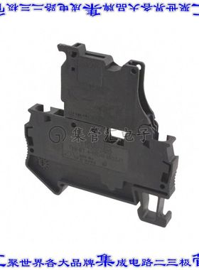 3036369 端子块连接器2POS断连6.2mm黑色10-28AWG