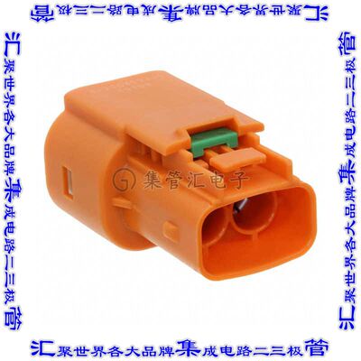 1-2103177-1 矩形连接器外壳2POS插头10.4mm自由悬挂