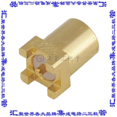 CONMMCX001-SMD-T 同轴连接器MMCX插座母插槽焊接50欧姆表面贴装