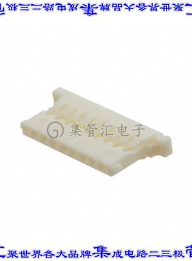 125CH-G-09 矩形连接器外壳9POS插座1.25mm母形插口白色自由悬挂