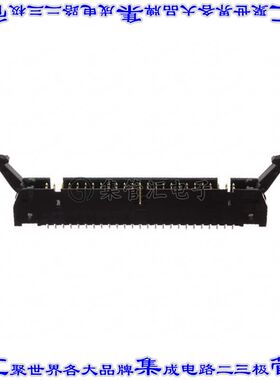 1-5499922-0 针座连接器50POS接头2排2.54mm公形插针通孔直针镀金