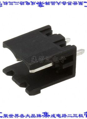 1758759 端子块连接器2POS接头公引脚带罩5.08mm黑色垂直通孔