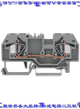 282-902 端子块连接器2POS馈通式8.0mm橙色10-24AWG