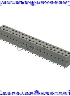 89898-320LF 针座连接器40POS插座2排2.54mm母形插口表贴SMD镀金