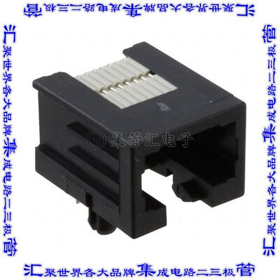 215877-1 接插件连接器CONN MOD JACK 8P8C R/A UNSHLD