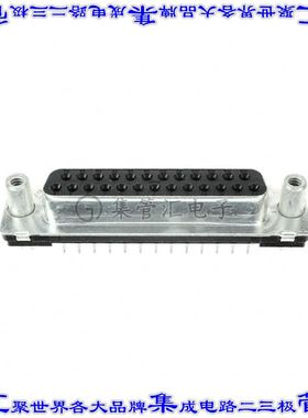 5748612-1 连接器25POS插座母插口2排D-Sub通孔