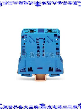 285-154 端子块连接器2POS馈通式20.0mm蓝色1/0-8AWG