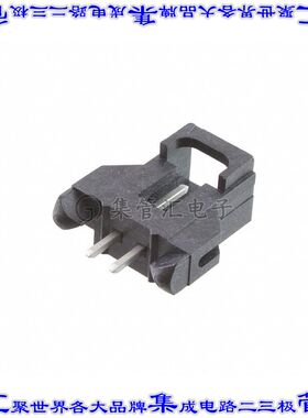 1719720002 针座连接器2POS接头2.54mm公形插针通孔直针锡