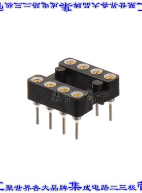 110-43-308-41-605000 连接器IC插座DIP 7.62mm插口8(2 x 4)位置