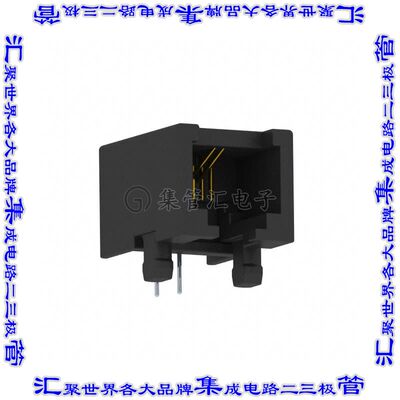 54601-906001WPLF 接插件连接器CONN MOD JACK 6P2C R/A UNSHLD