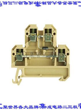 538960000 0538960000端子块连接器4POS馈通式6.0mm米色12-22AWG