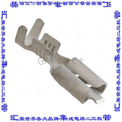 5-160433-6 快速连接器端子母头4.75mm压接15-20AWG