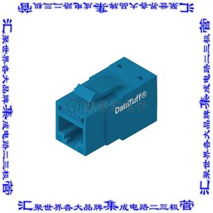 JACK RV5IJ2UBL BLUE CAT5E REVCONN 接插件連接器INDUS